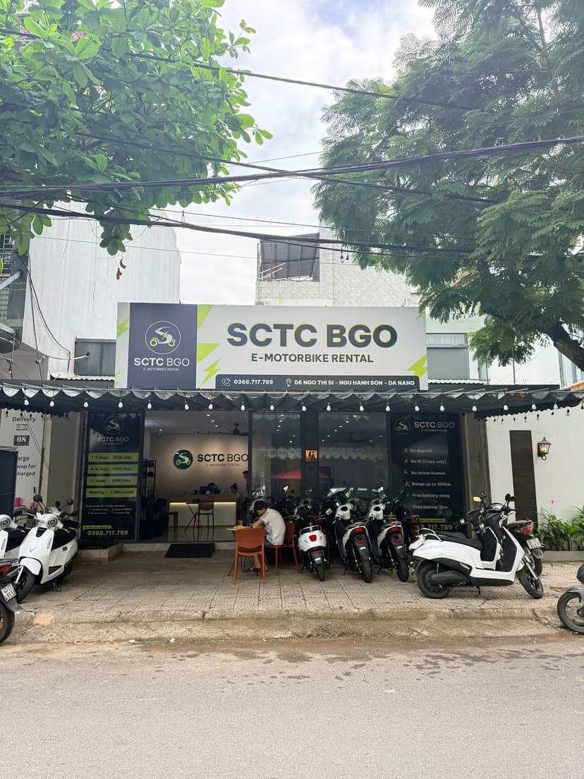 BGO Electric Motorbike Rental Da Nang