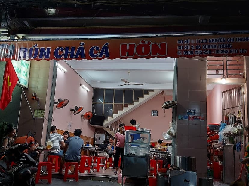 Bun Cha Ca Hon