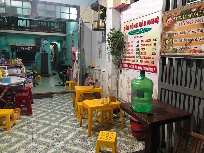 Bún Lòng Xào Nghệ Hằng Nga