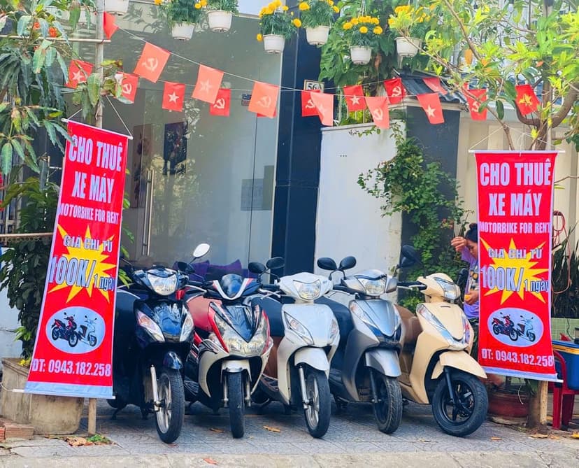Cho Thuê Xe Máy Đà Nẵng A Trường Motorbike Rental - Giao Xe Tận Nơi
