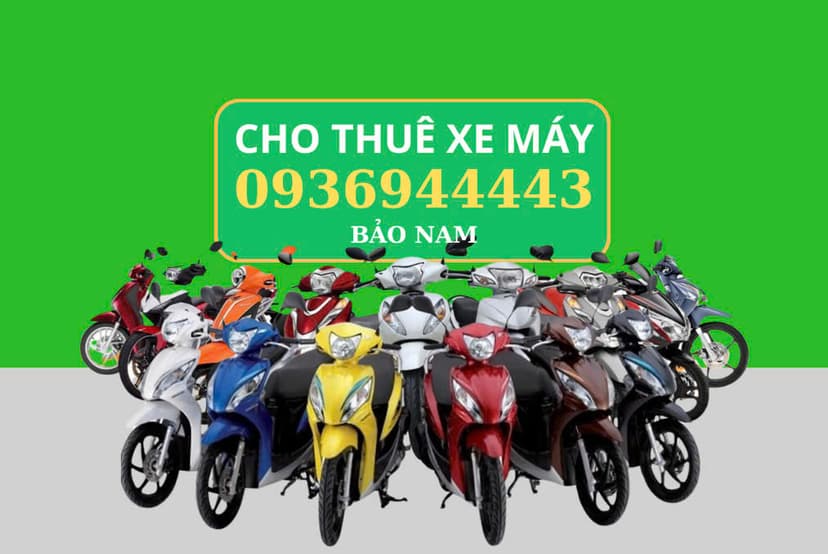 Cho thuê Xe máy Liên Chiểu Đà Nẵng