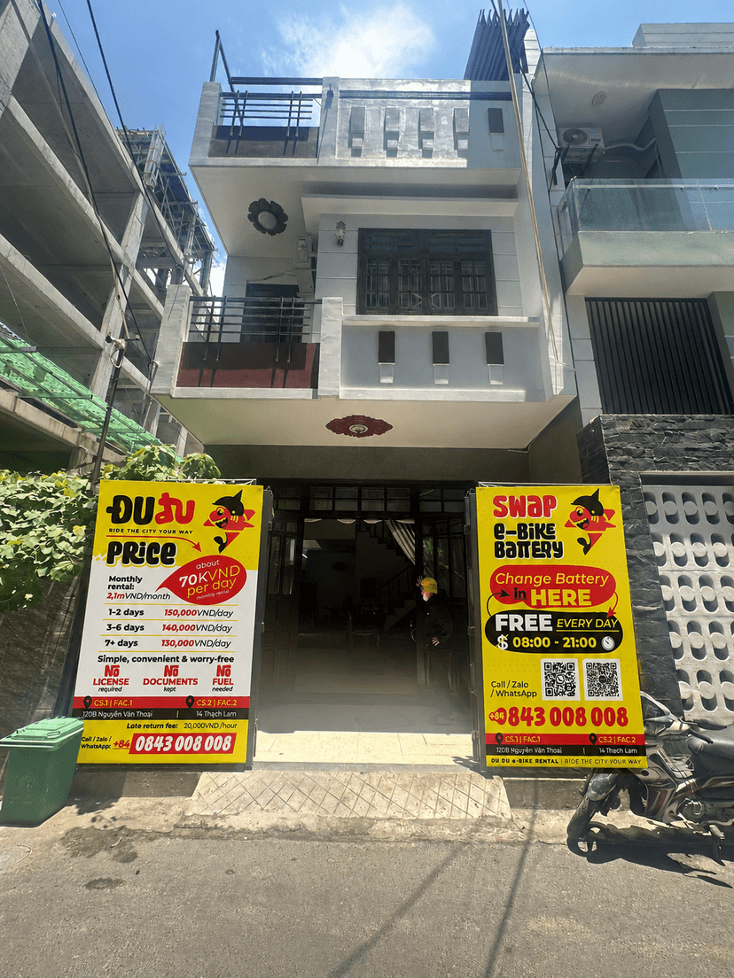 Đu Đu Bike - Electric Bike Rental Da Nang - Thạch Lam