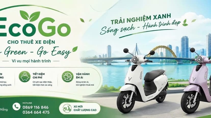 EcoGo - Cho Thuê Xe Máy Điện Đà Nẵng