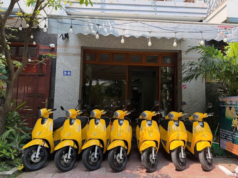 GOLDEN RIDE - Cho thuê xe GIÁ RẺ - Electric Motorbike Rental