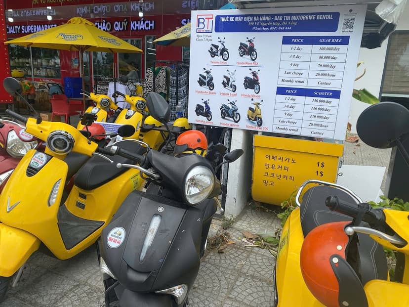Thuê Xe Máy Điện Đà Nẵng - Bảo Tín Motorbike Rental