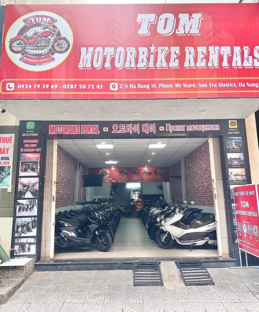 Tom Motorbike Rentals Da Nang