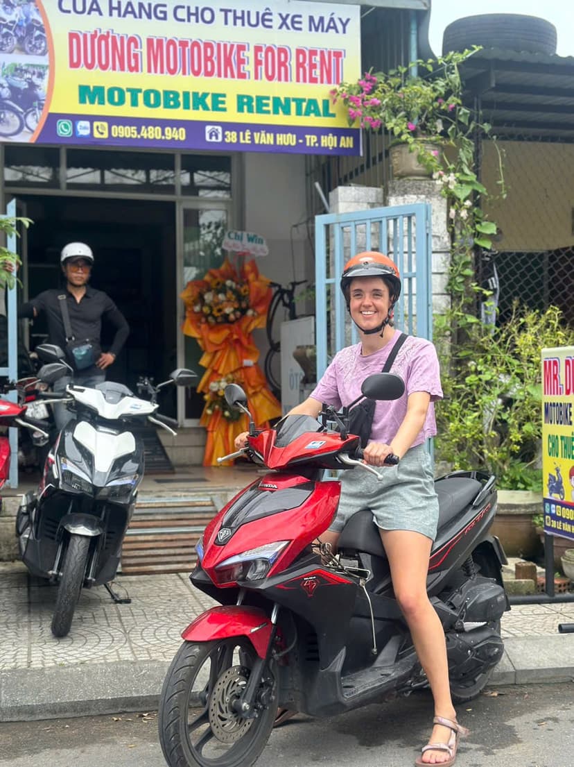 Duong Motorbike For Rent Hoi An